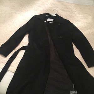 Everlane wool cashmere trench coat